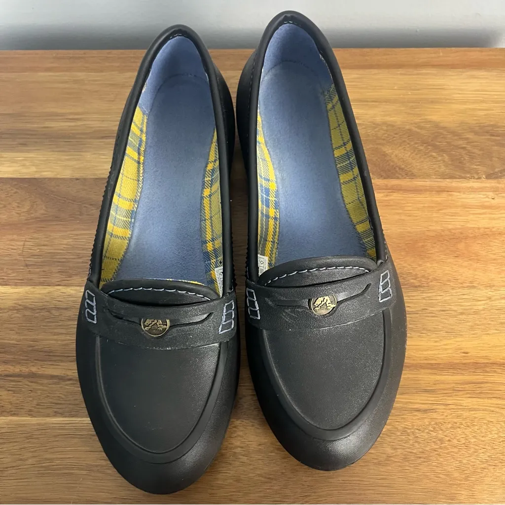 Crocs Lano Slip On Loafers Shoes Womens Sz 10 Flats Rubber Casual Professional - Image 2