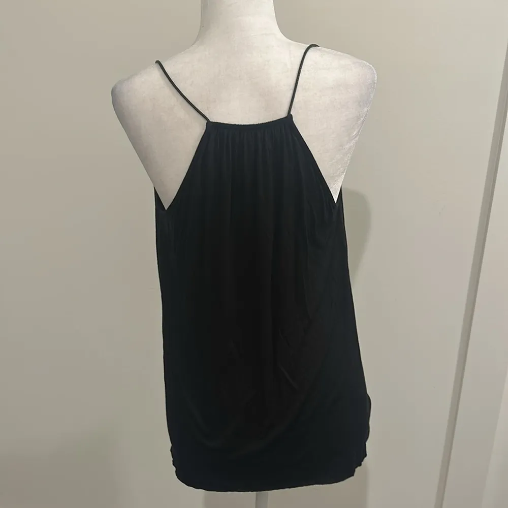 Bailey 44 Black Knit Surplice Top Sz M - Image 5