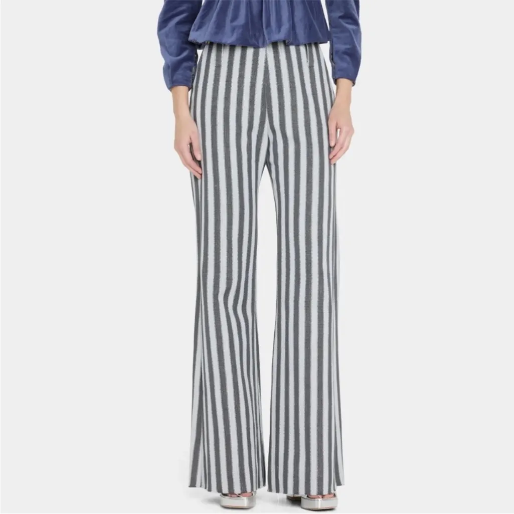 Alix of Bohemia Charlie Flare Festival Railroad Stripe Pant | XS - Image 2