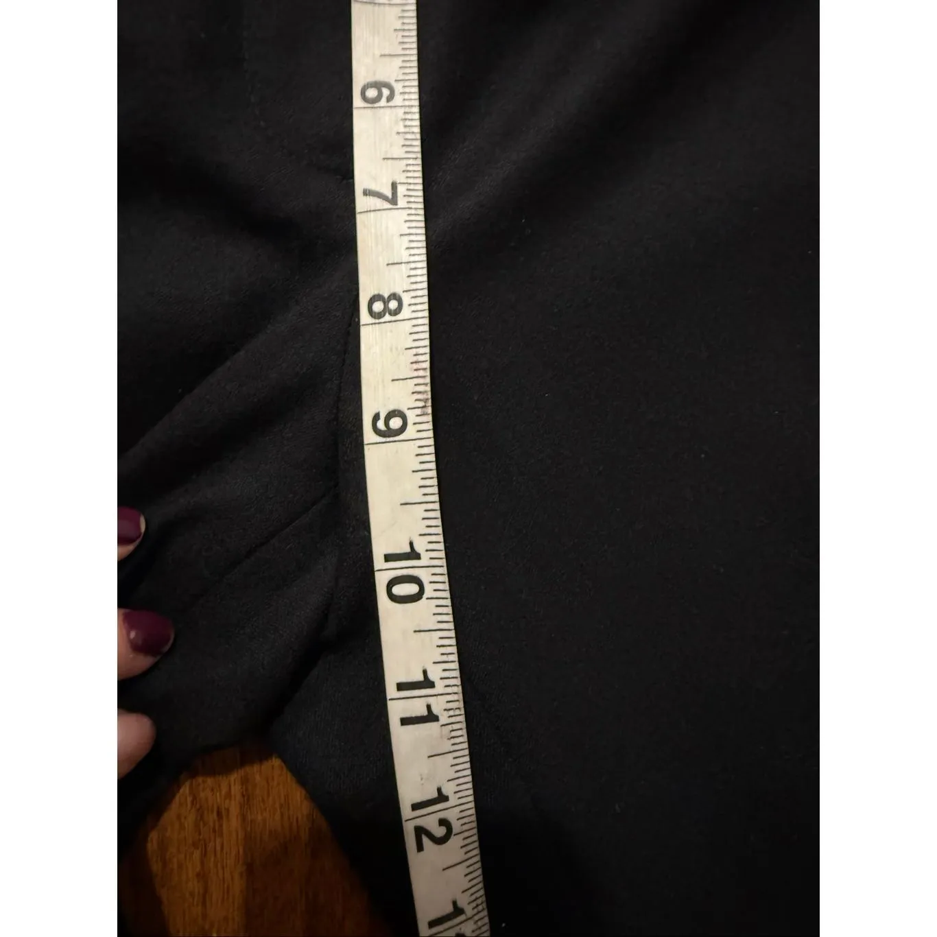 Brooks Brothers Lucia fit 100% wool black tuxedo pant size 8 - Image 4