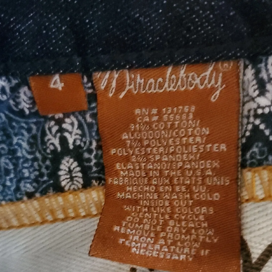 Women's Blue Jeans Size 4 - Image 2