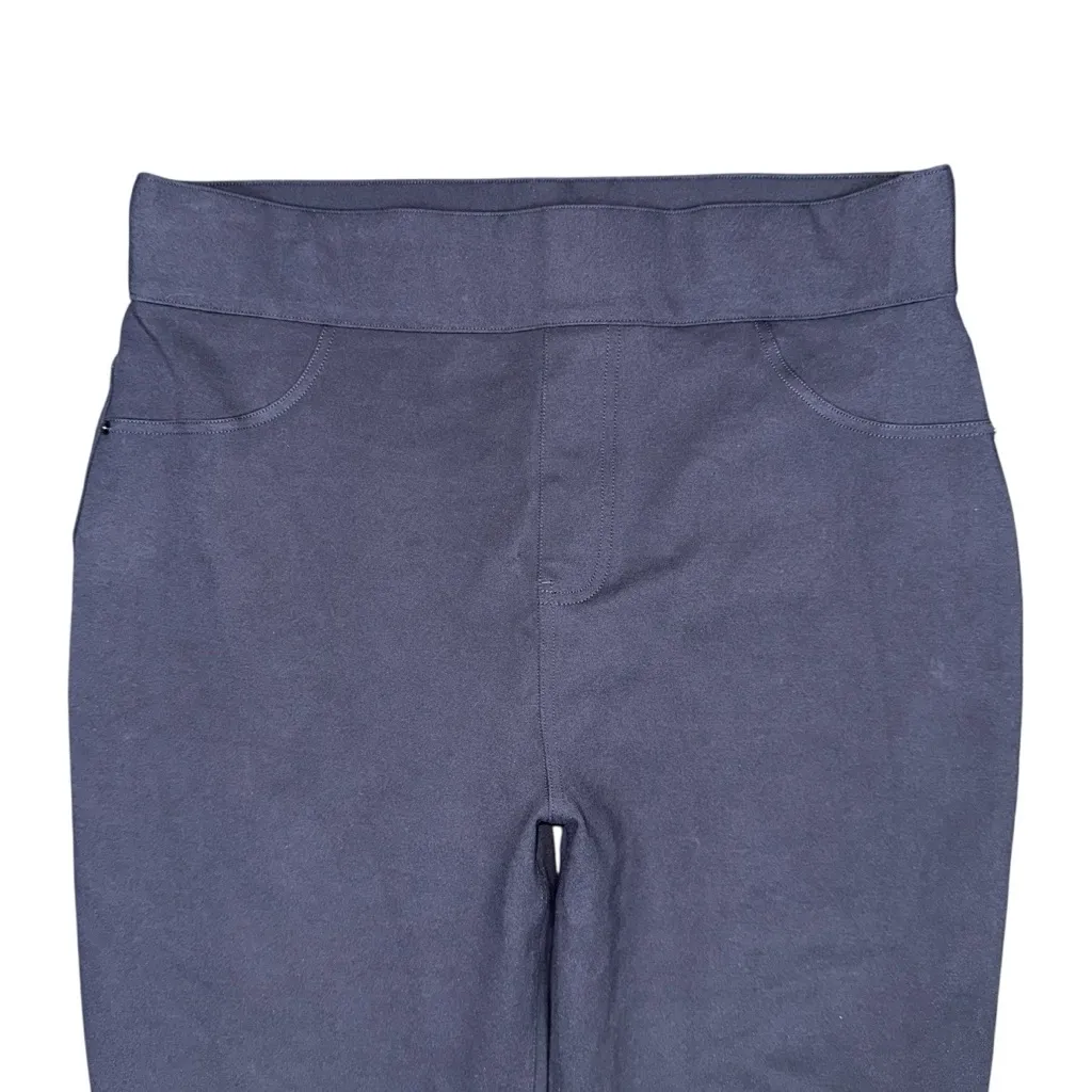 Spanx Perfect Pant Ankle Stretch Ponte Navy Blue Sz 2X Medium Control Work Pants - Image 4