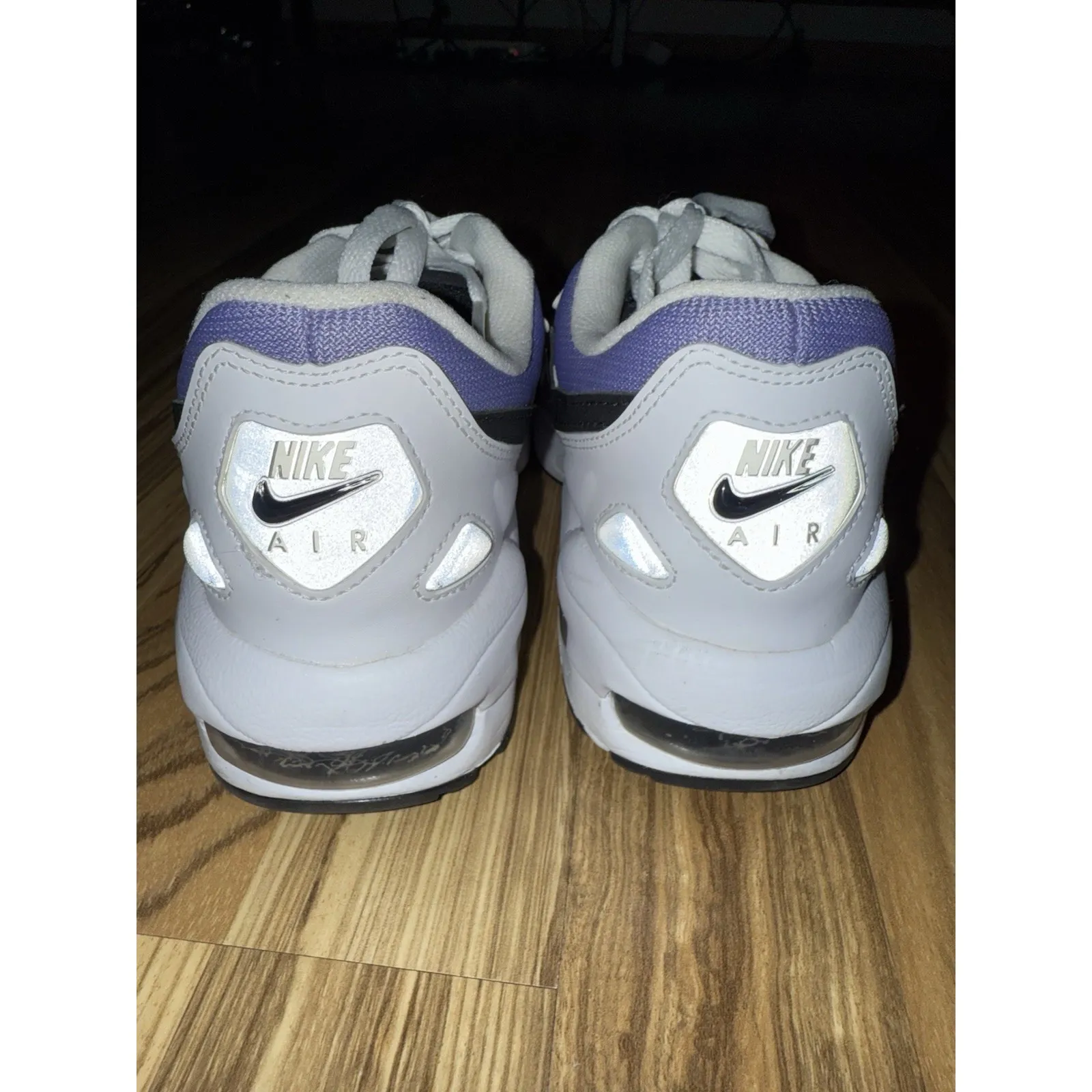 Nike Air Max 2 Light‎ Violet Women's Sz 6 White Purple EUC 2019 - Image 3