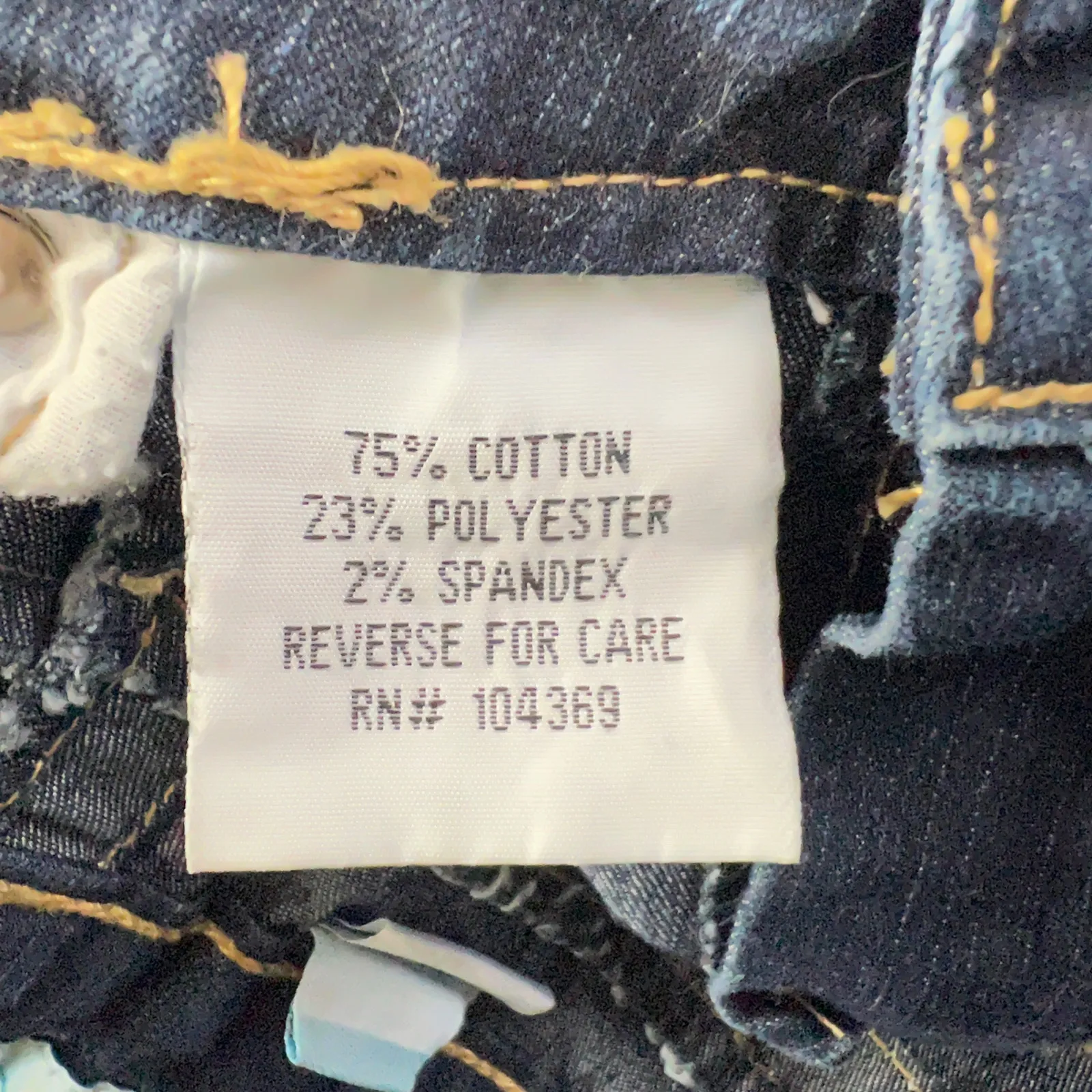 Anchor Blue Y2K Denim Mini Skirt Low Rise Size 7 - Image 4