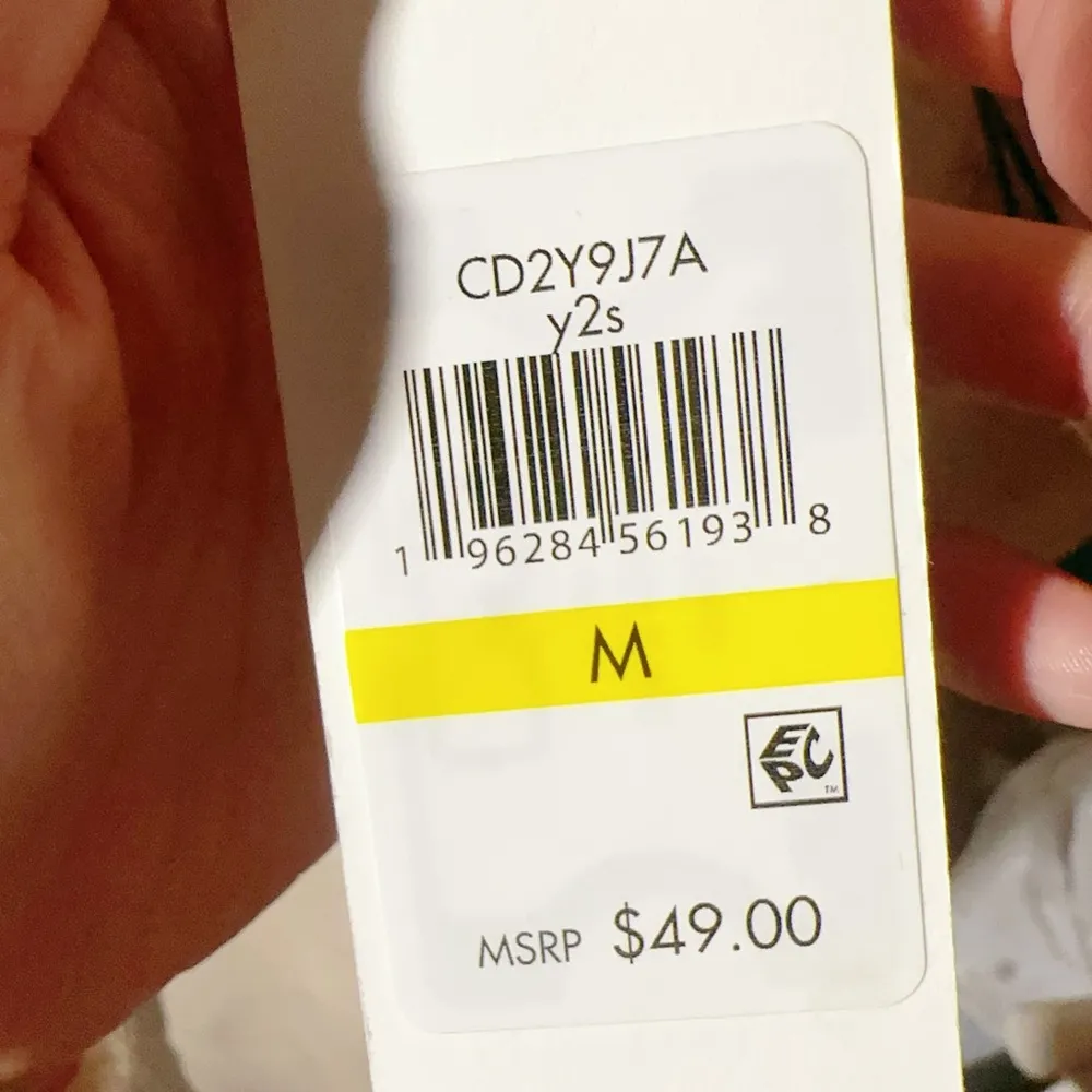 Calvin Klein beige soft dress designer logo front short sleeve with hoodie $49 - Image 6