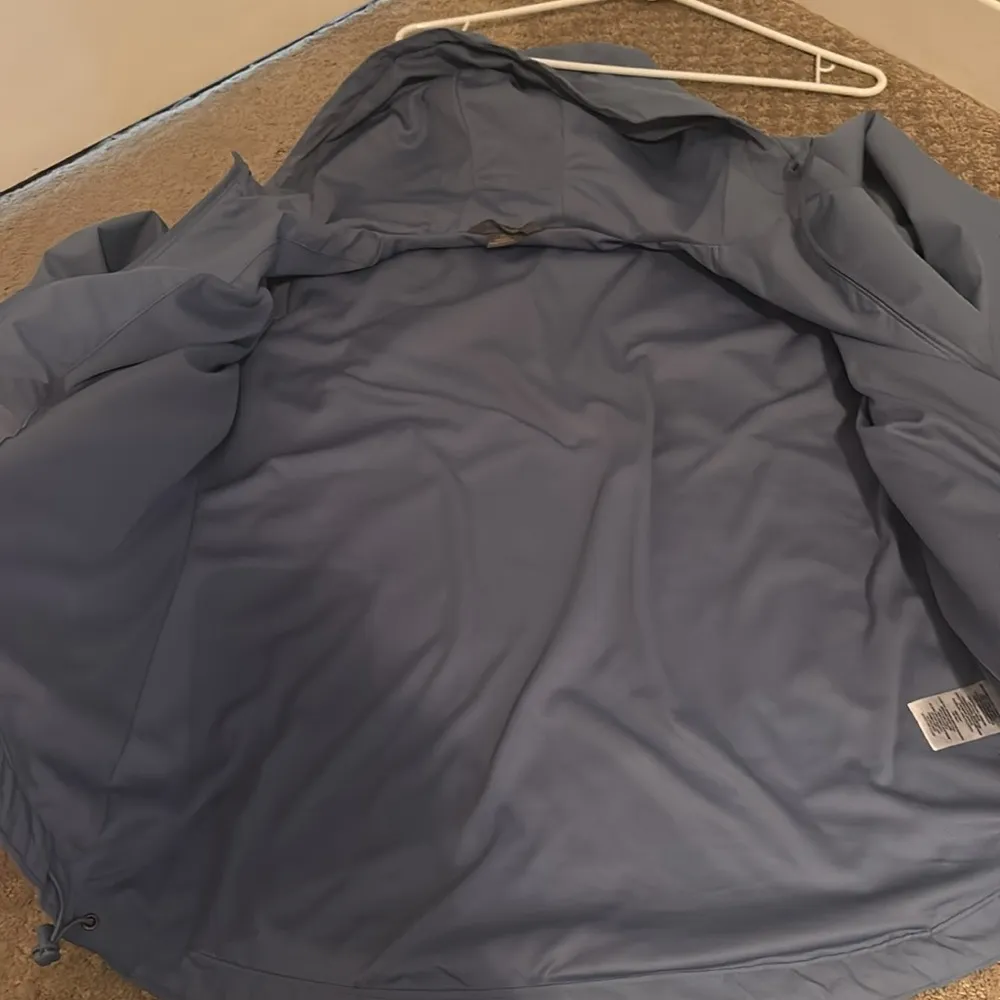 Natural Reflections Blue Raincoat Lightweight Hooded Design - Image 5