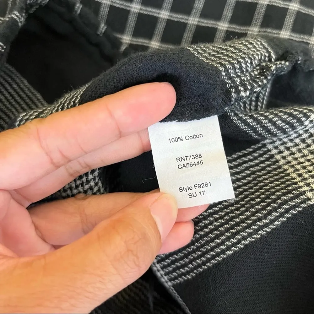 Madewell Plaid Off the Shoulder Top - Image 99