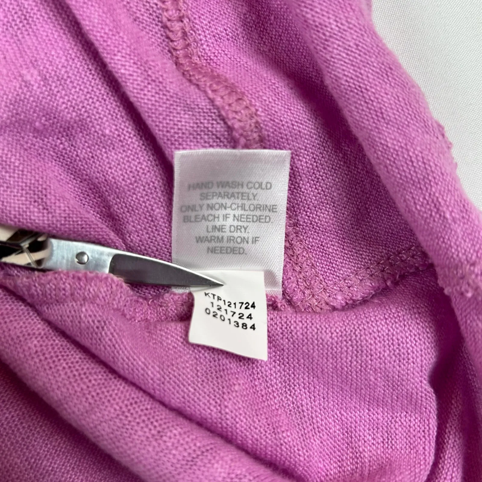 J Jill Love Linen Womens Short Sleeve 100% Linen Crew Neck Top‎ Blouse - Image 5