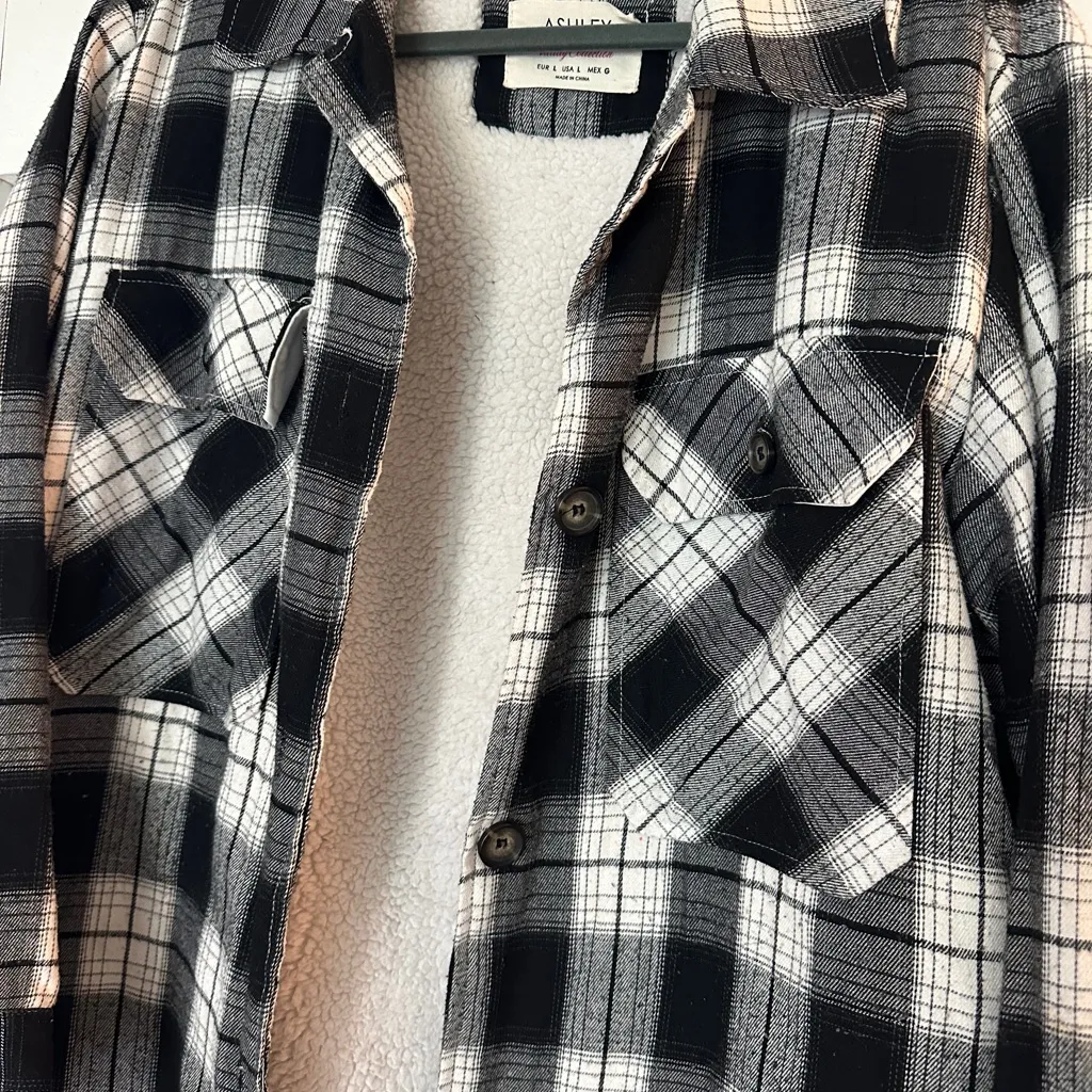 Ashley By 26 International Plaid Shacket - Image 2