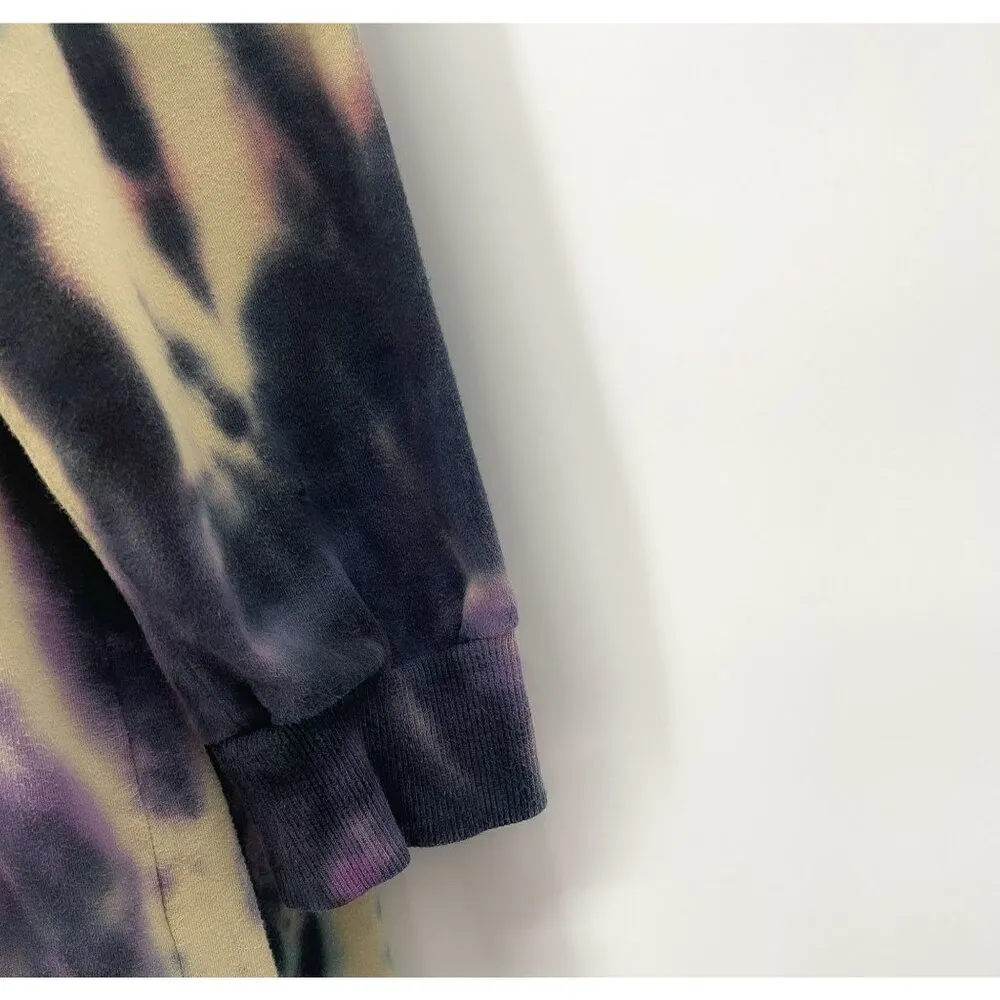 Torrid French Terry Tie Dye Hoodie Dress Sweatshirt Midi Plus Size Size 1 - Image 12