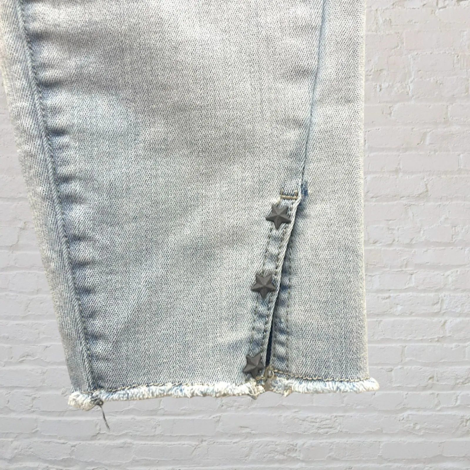 NYDJ Ami Ankle Skinny Jeans Light Blue Fade 10 High-Rise Casual Chic - Image 9