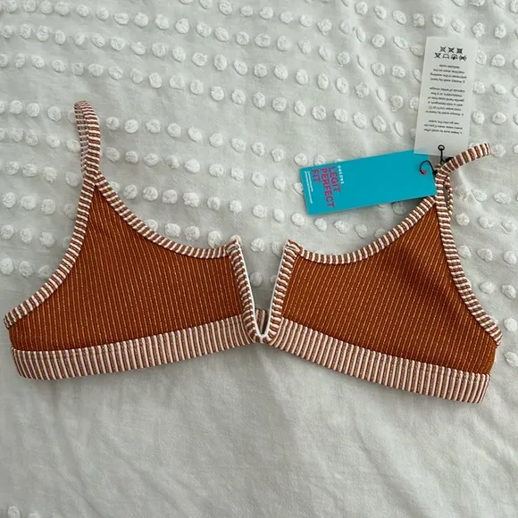 Oneoneswimwear bikini top Orange Size XS - Image 2
