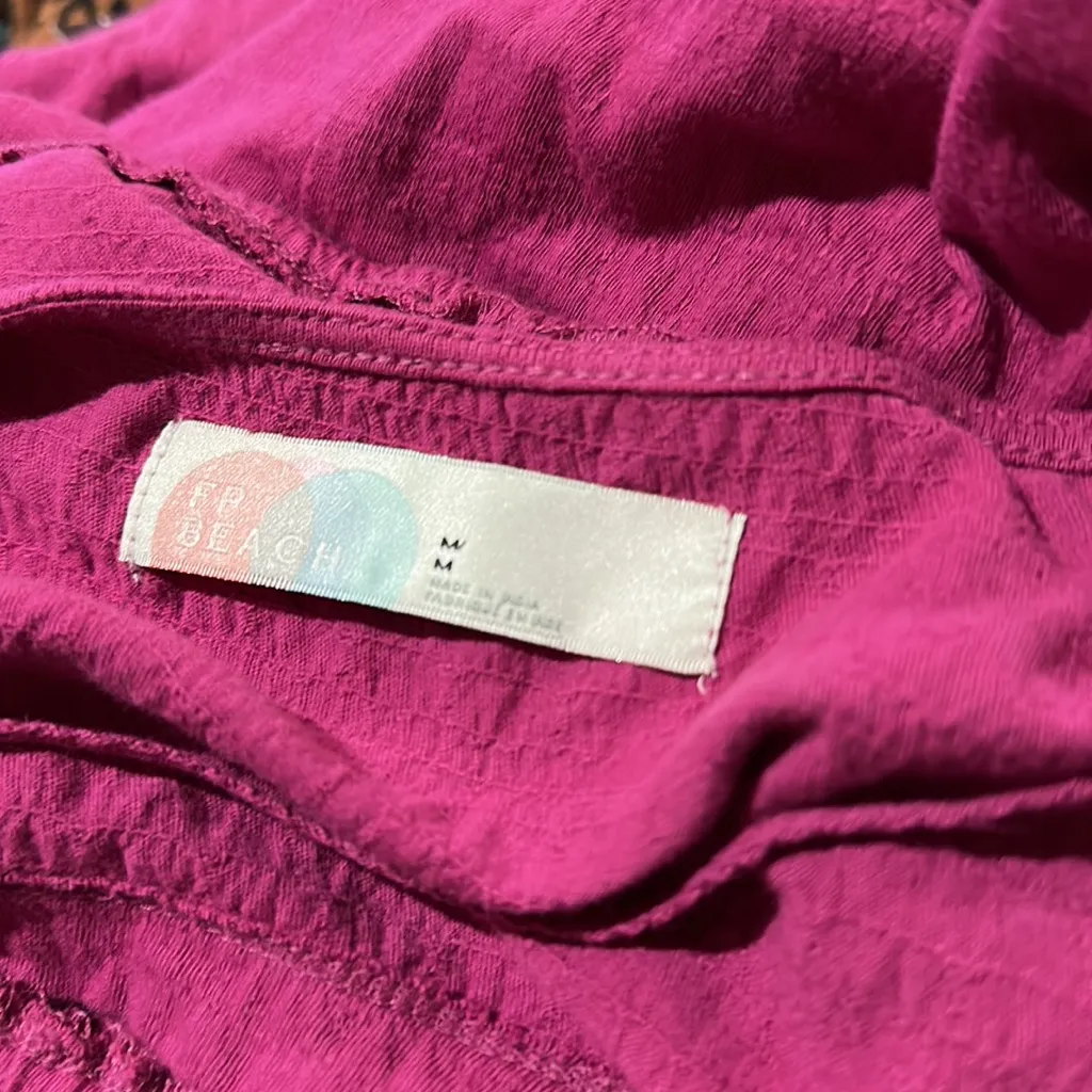 NWT Free People free-est Vivi Open Back Stretch Cotton Dress - Image 9