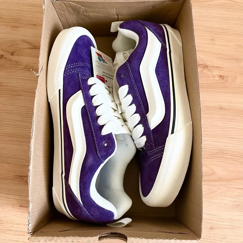 Vans Knu Skool Pig Suede Dark Purple Women 8.5 US - Image 10