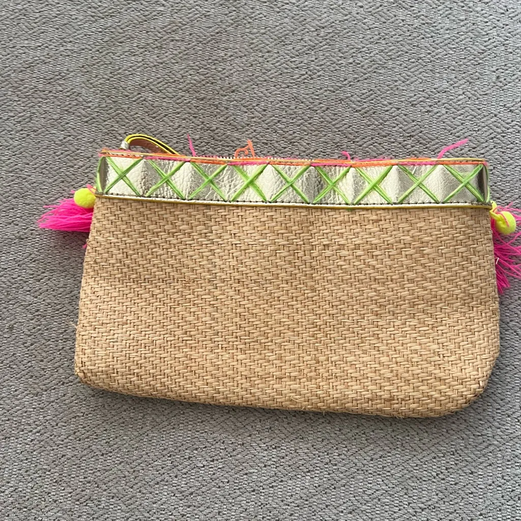 Lilly Pulitzer Pink Baja  Clutch - Image 2