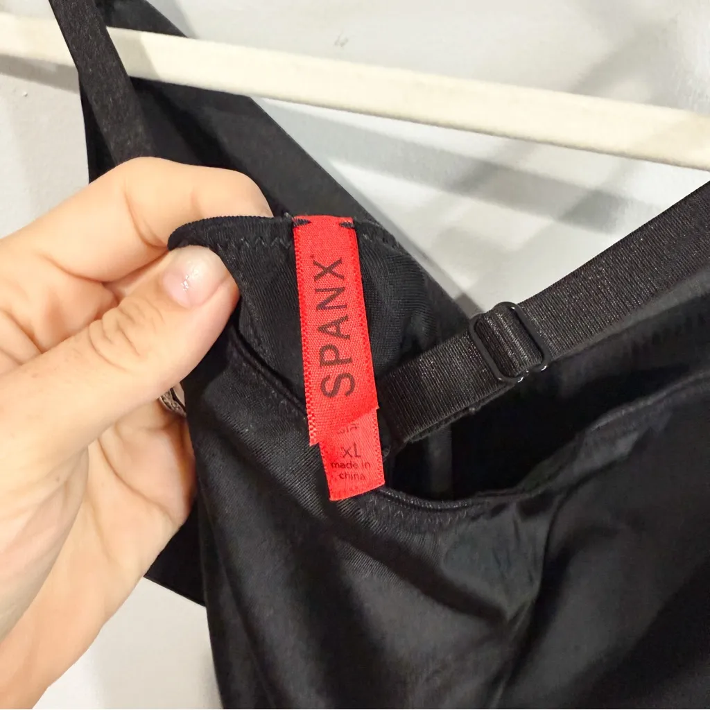 Spanx Slimplicity Black Full Slip Shapewear Size XL - Image 3