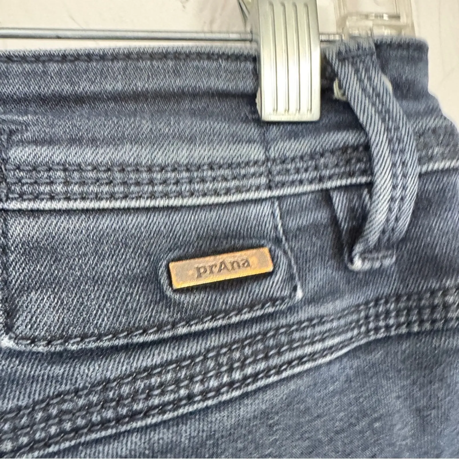 Prana High Rise Skinny Ankle Jeans Womens 30 Blue Denim Classic Casual Fall - Image 6