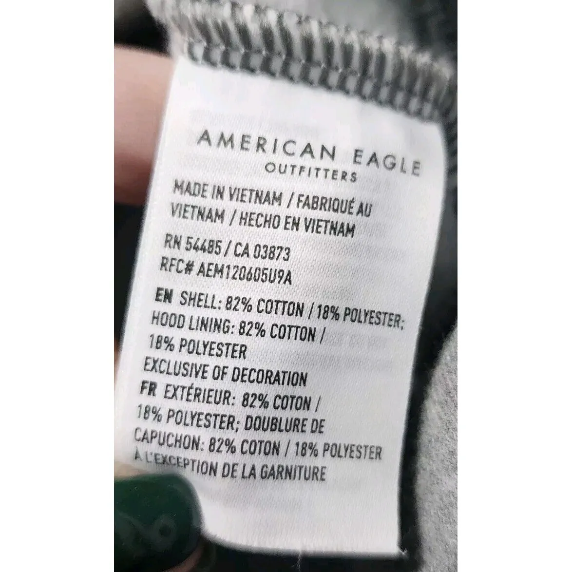 American Eagle‎ Mickey Mouse Hoodie Pullover Graphic Print Sweatshirt XS - Image 4