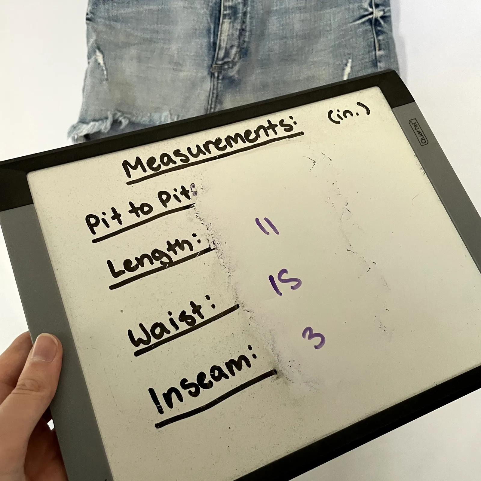 KanCan denim shorts casual summer light wash cotton women's size 28 pockets - Image 3