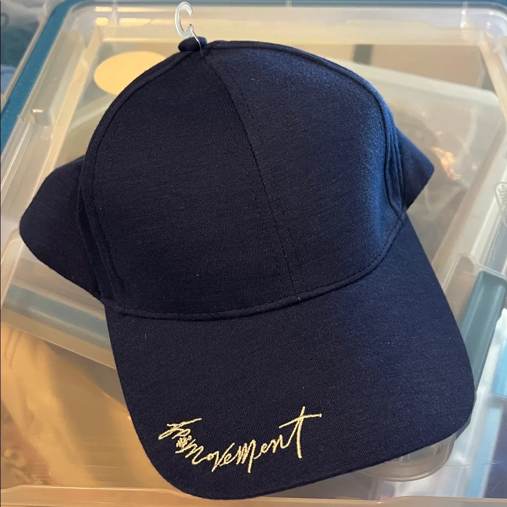 Free People Movement Warm Up Baseball Cap - Cobalt Blue Hat adjustable back - Image 5