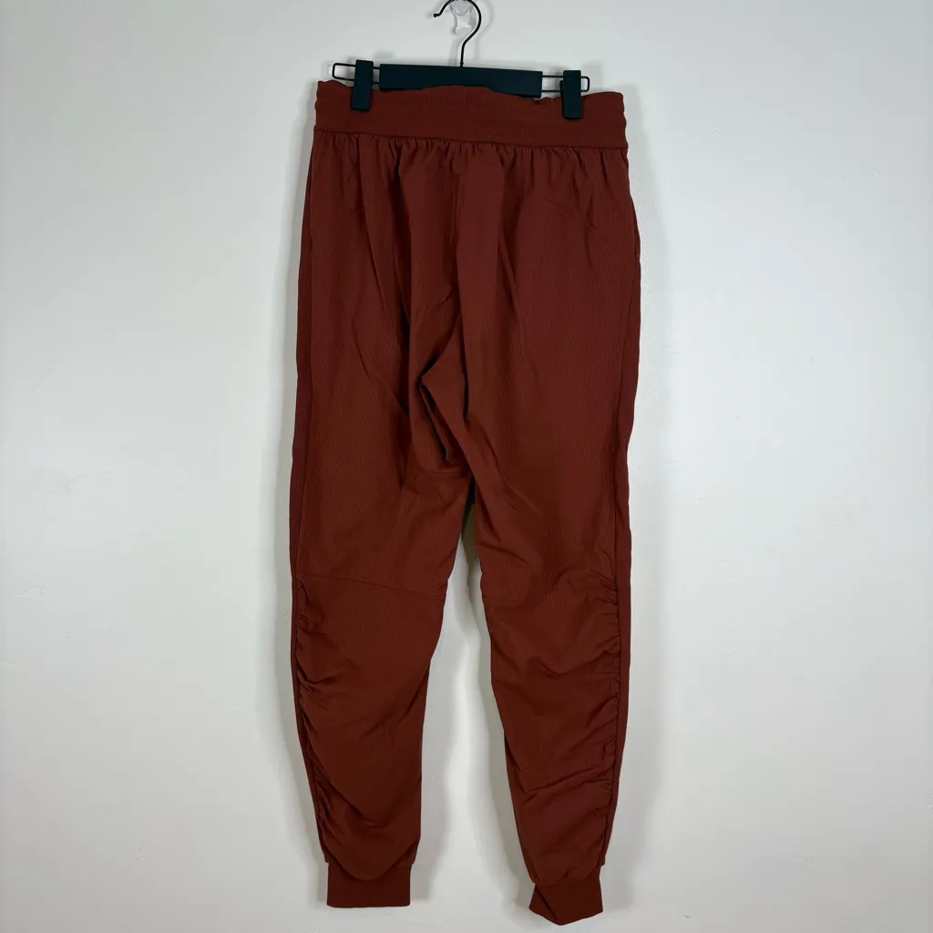 Lululemon Dance Studio Jogger & Crop Leggings Pockets Olive Green & Brown Size 6 - Image 5