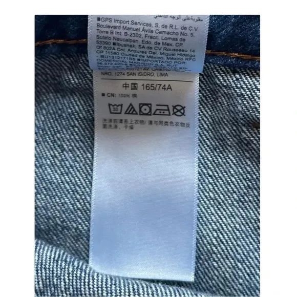 OLD NAVY CLASSIC DENIM JEAN SKIRT WITH POCKETS SIZE 10‎ - Image 5