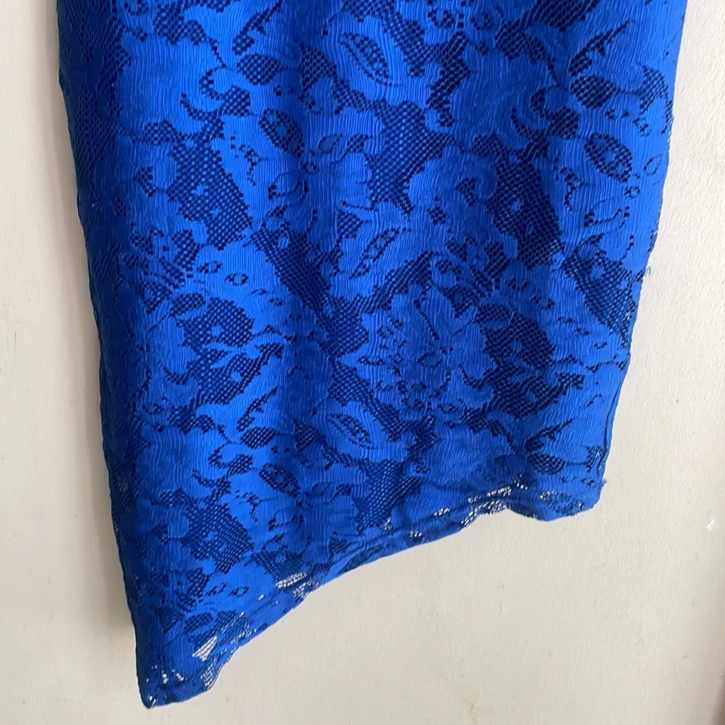 Nookie Renegades Lace Dress in Cobalt - Image 6