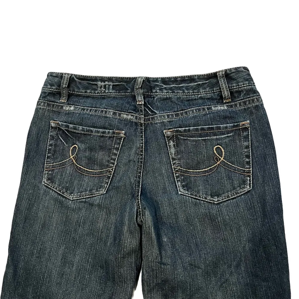 Ann Taylor Loft Relaxed and Straight Blue Jeans - Image 6