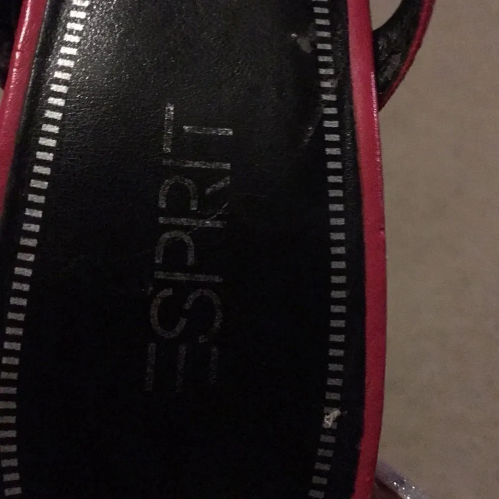 Esprit heels size 8 pink side zipper tall heel - Image 8