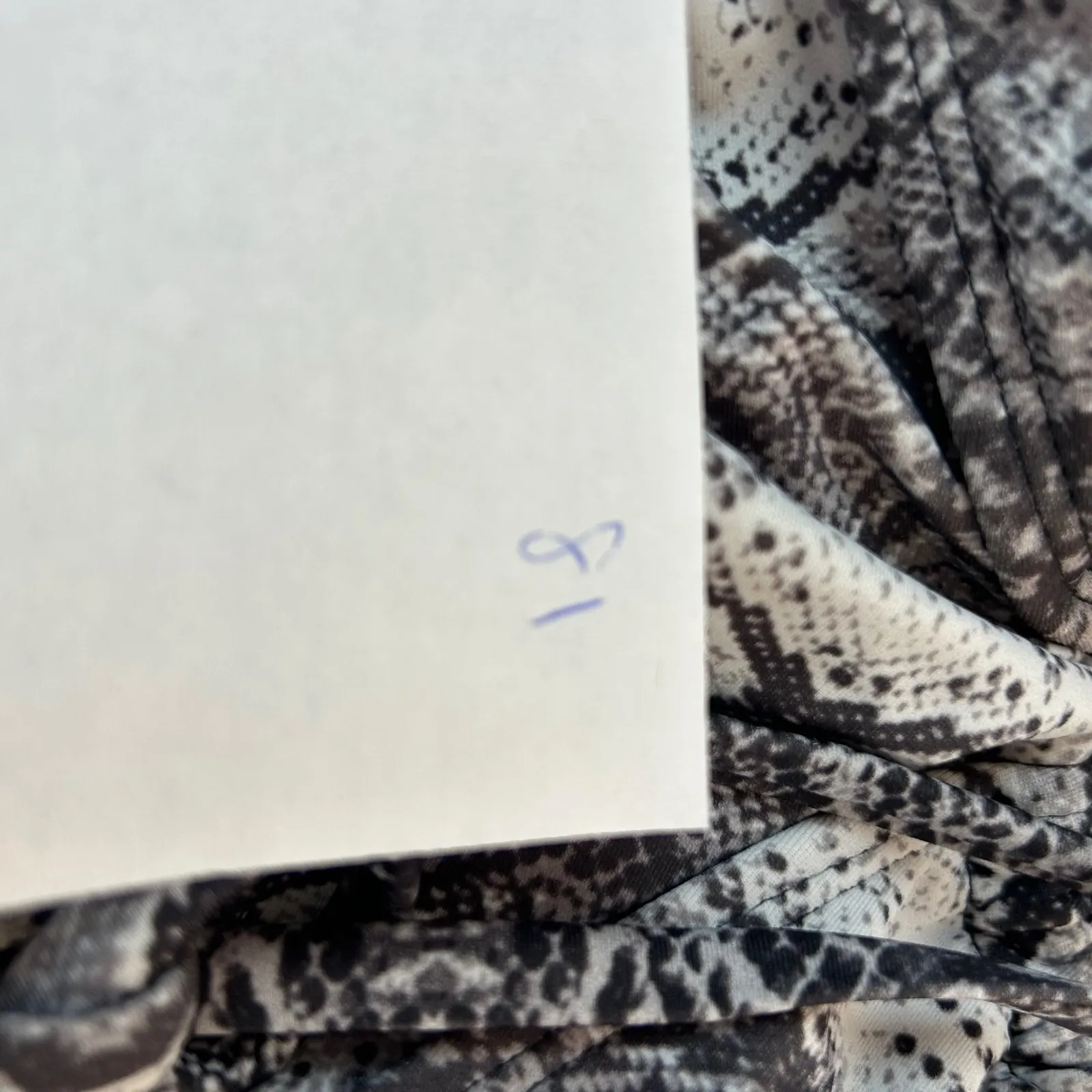 Rachel Roy One Piece Swimsuit Snake Print Halter Neck Women's Size S Black - Image 10