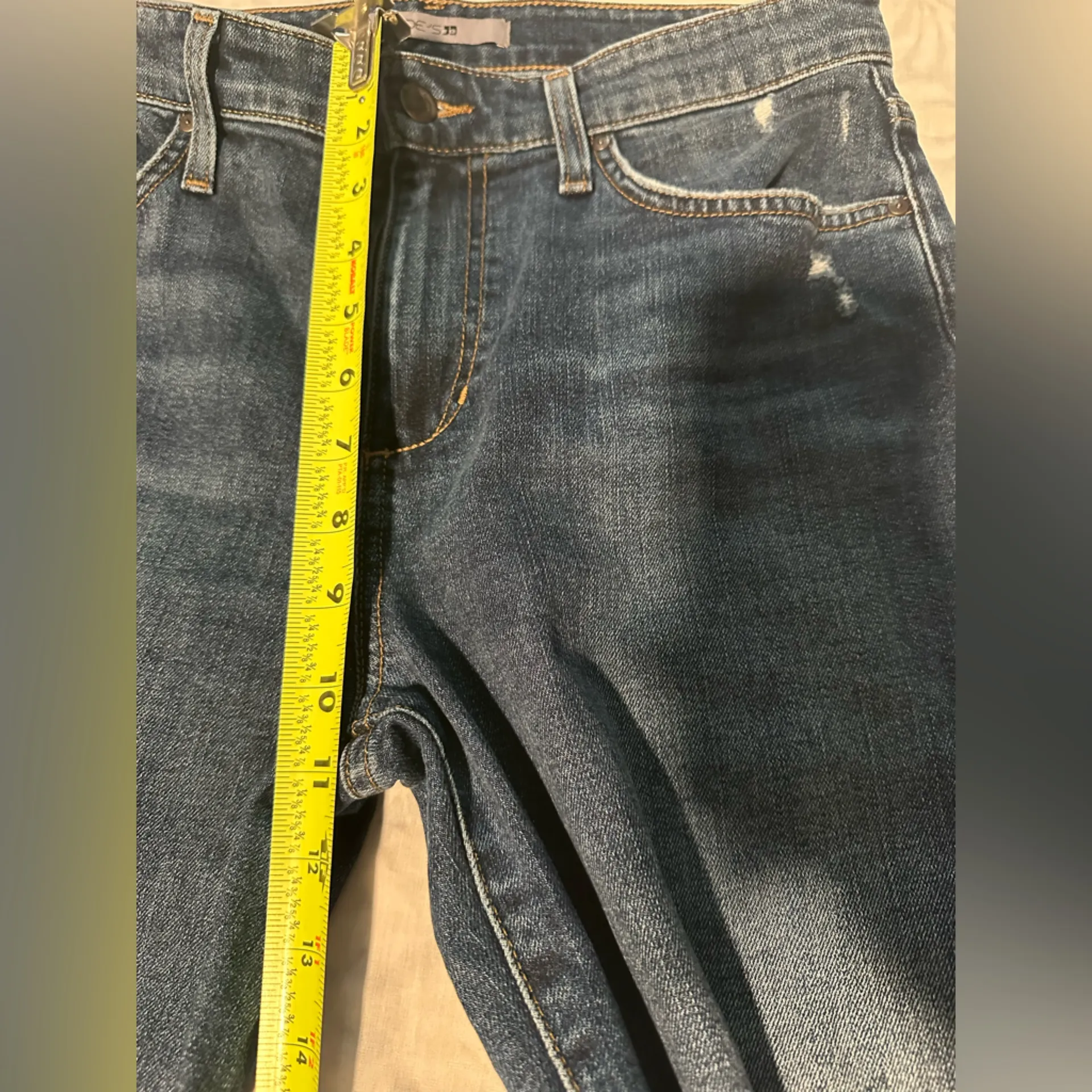 Joe’sStylish Blue Distressed Women Jeans - Image 6