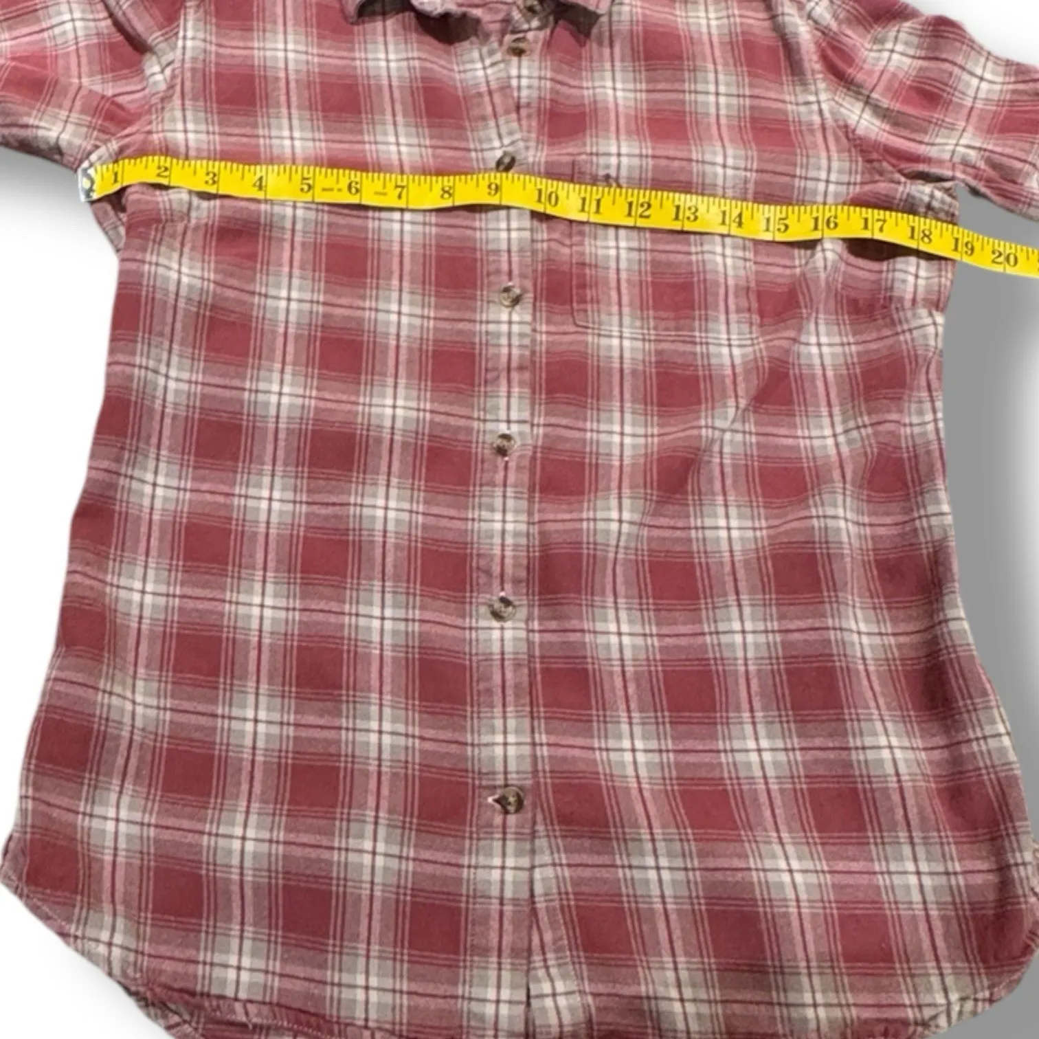 Fjallraven Women's Övik Flannel Shirt Mesa Purple‎ Fog Small Organic Cotton Fall Red - Image 5