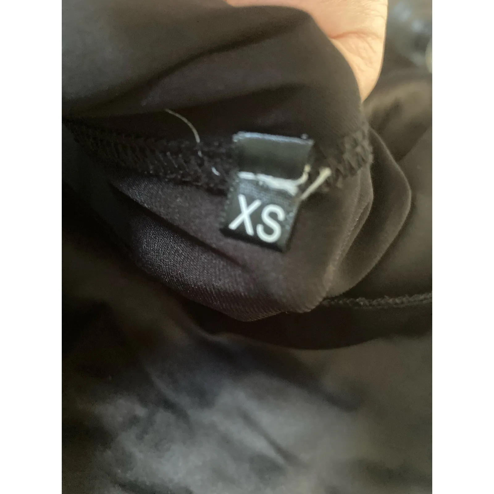 Satin and Lace Sleep Set Allegra-K NWOT Black XS Romantic - Image 7