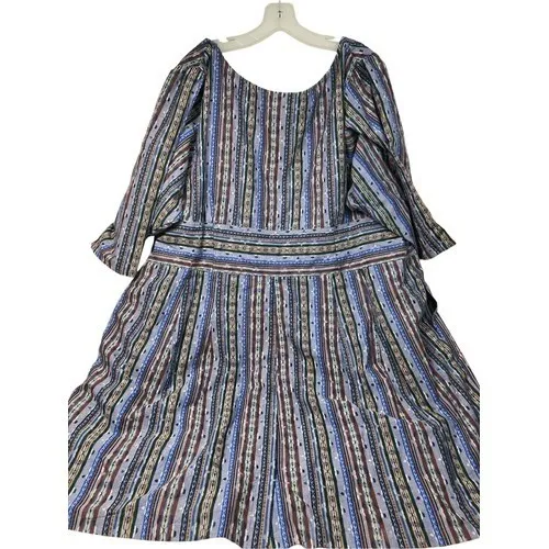 Eshakti  Custom Fit &‎ Flare Dress Plus Size 3X Cotton Lined - Image 3