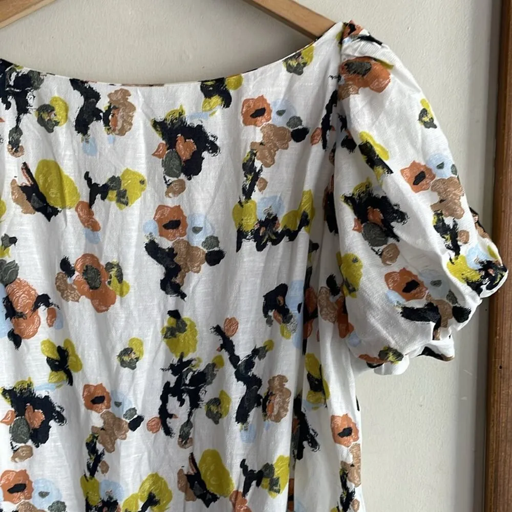 M.M.LaFleur The Gali Dress Meadow Print Linen - Image 3