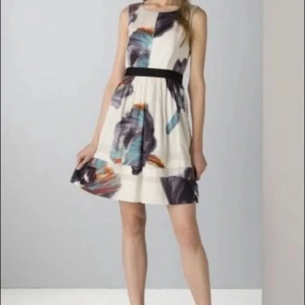 Leifsdottir by Anthropologie Morning Colors‎ Dress In Size 2 Layered Whimsical - Image 2