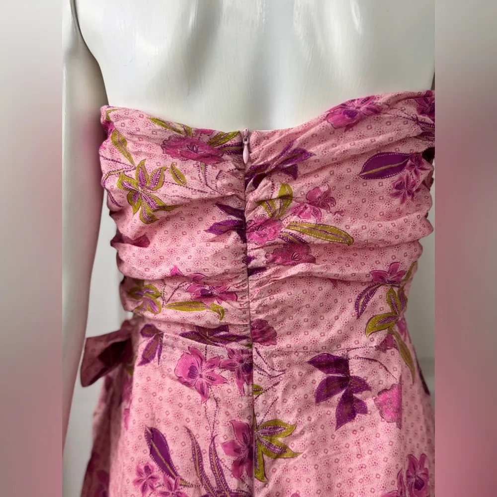 Olivaceous 100% Cotton Soft Girl Blush Pink Strapless Romper Size Large F54 - Image 9