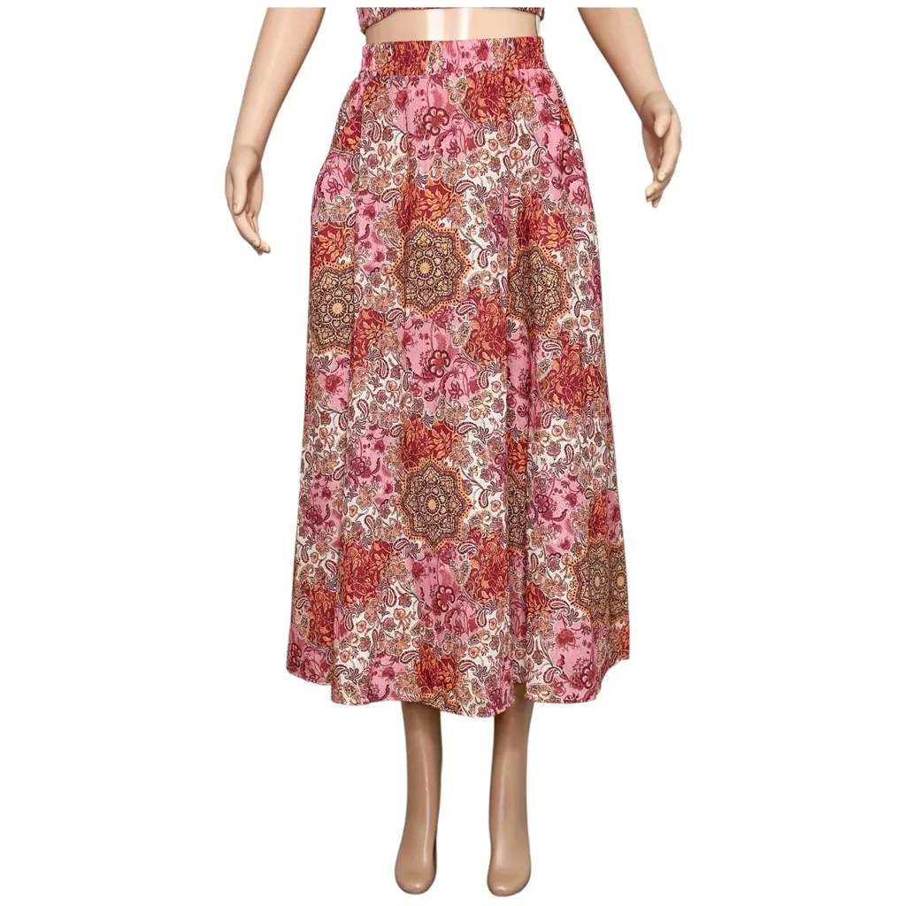 PEIXOTO ANTHROPOLOGIE Set Teddi Beaded Top & Paula Skirt, Sacred Prairie, Small - Image 12