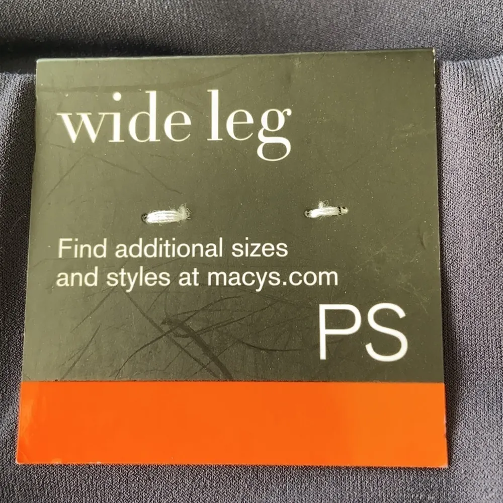 ALFANI Navy Nautical Wide Leg Pants Size PS NWT - Image 11