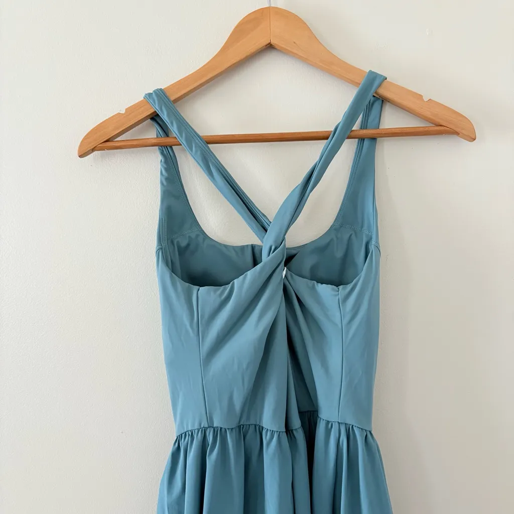 Halara Women's Breezeful Backless Corset 2-in-1 Pocket Mini Active Dress Size M - Image 7