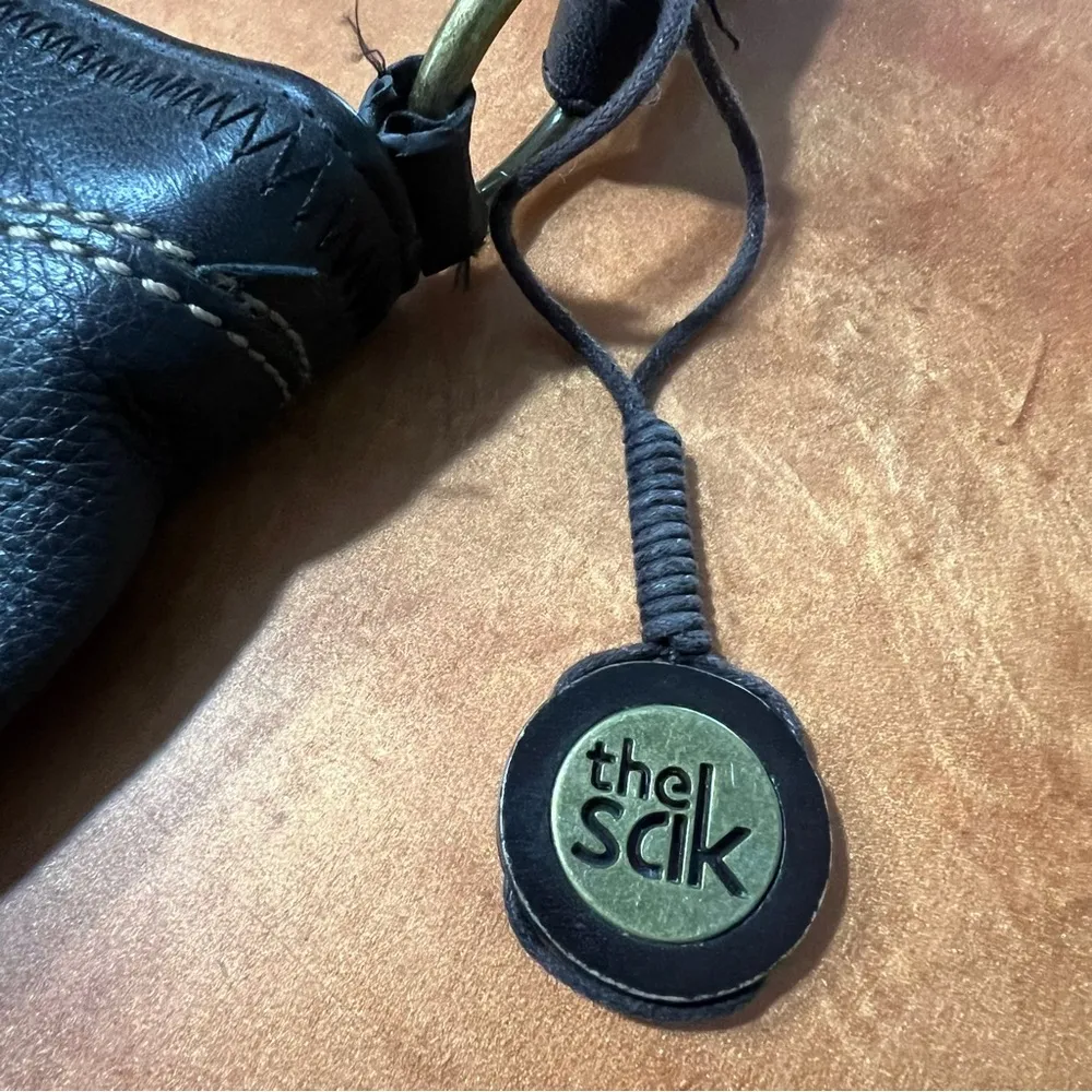 The Sak  dark brown Leather Shoulder Bag - Image 2