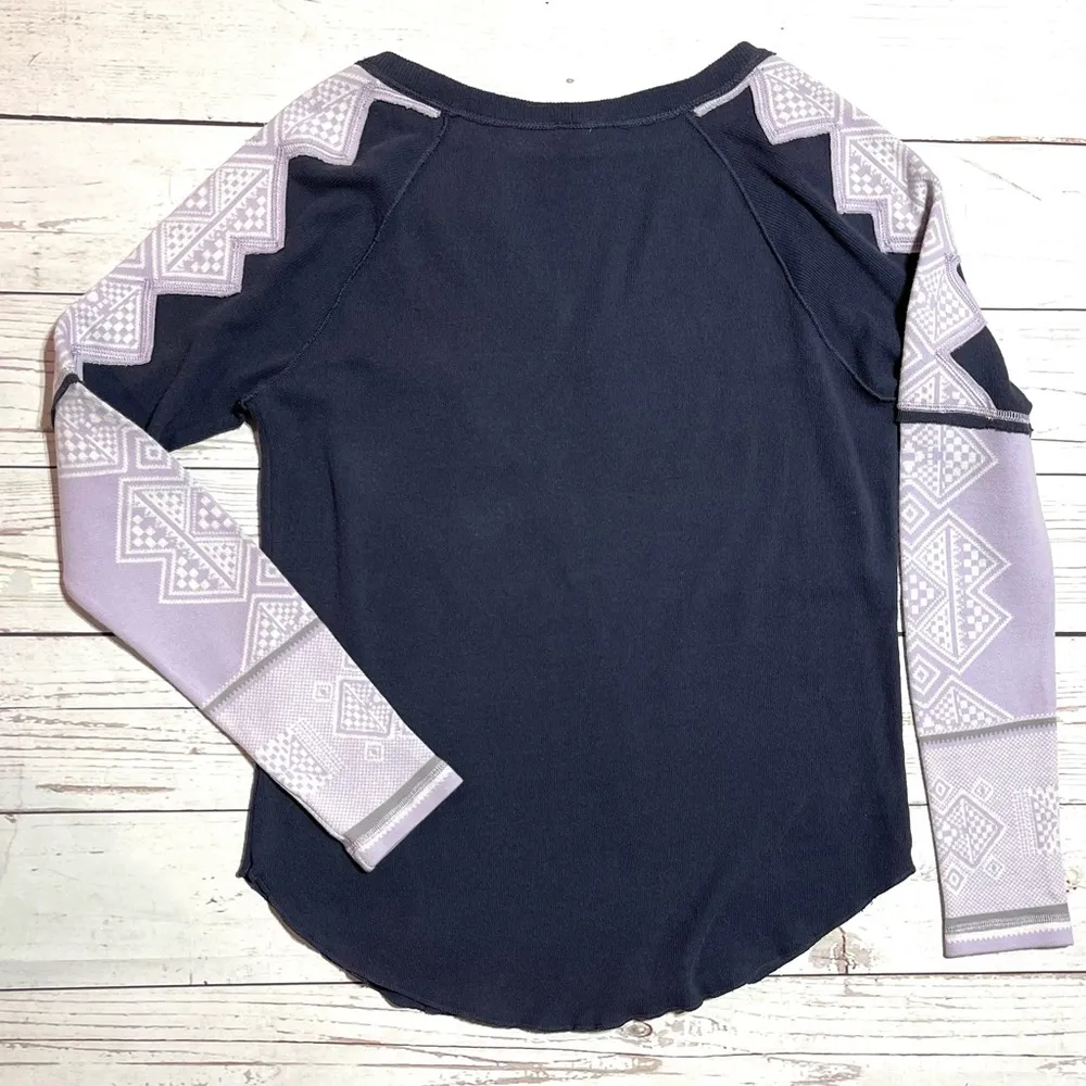 Free people Thermal Sweater Aztec 1291 Size S - Image 2
