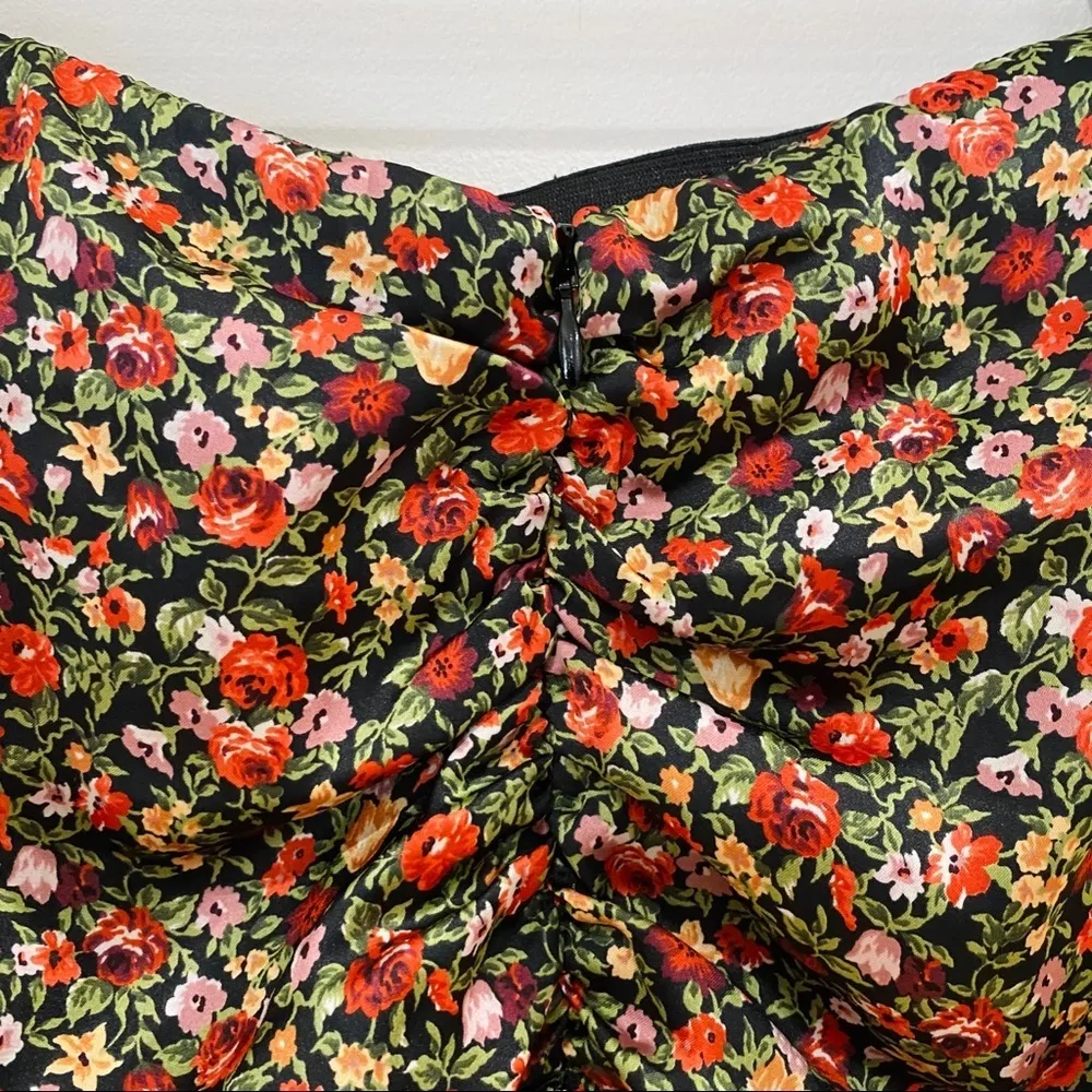 ZARA NEW  floral mini skirt - Image 6