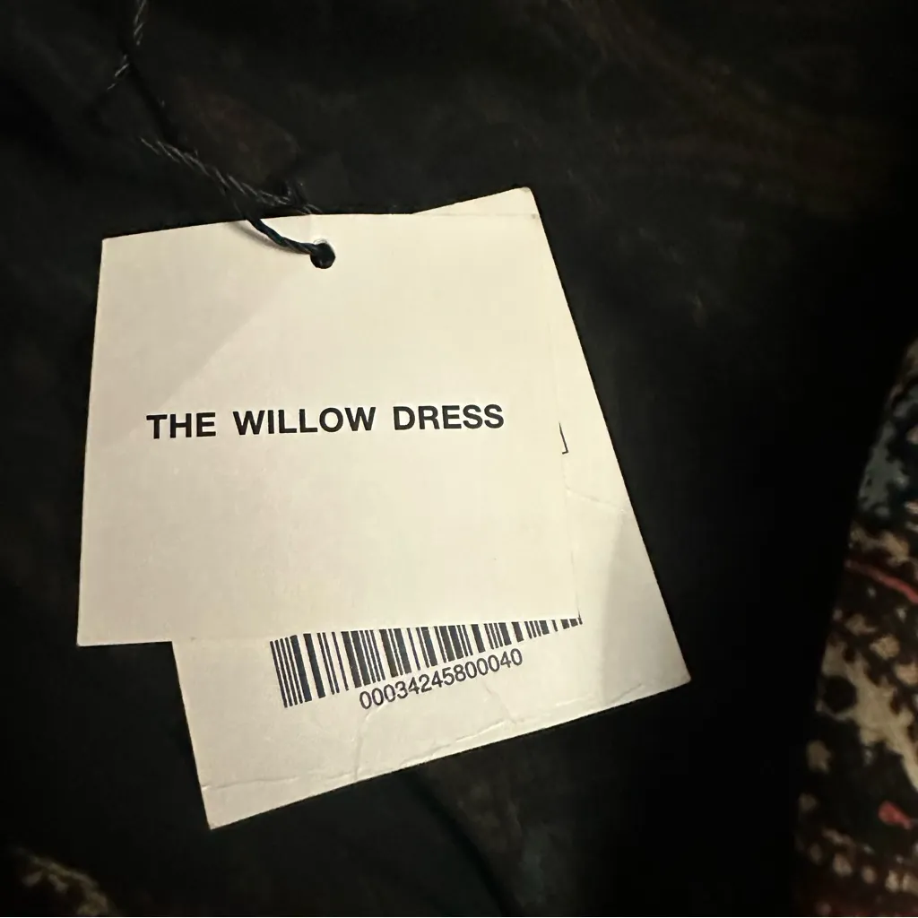 Zara Black and Brown Patterned Top - Image 5