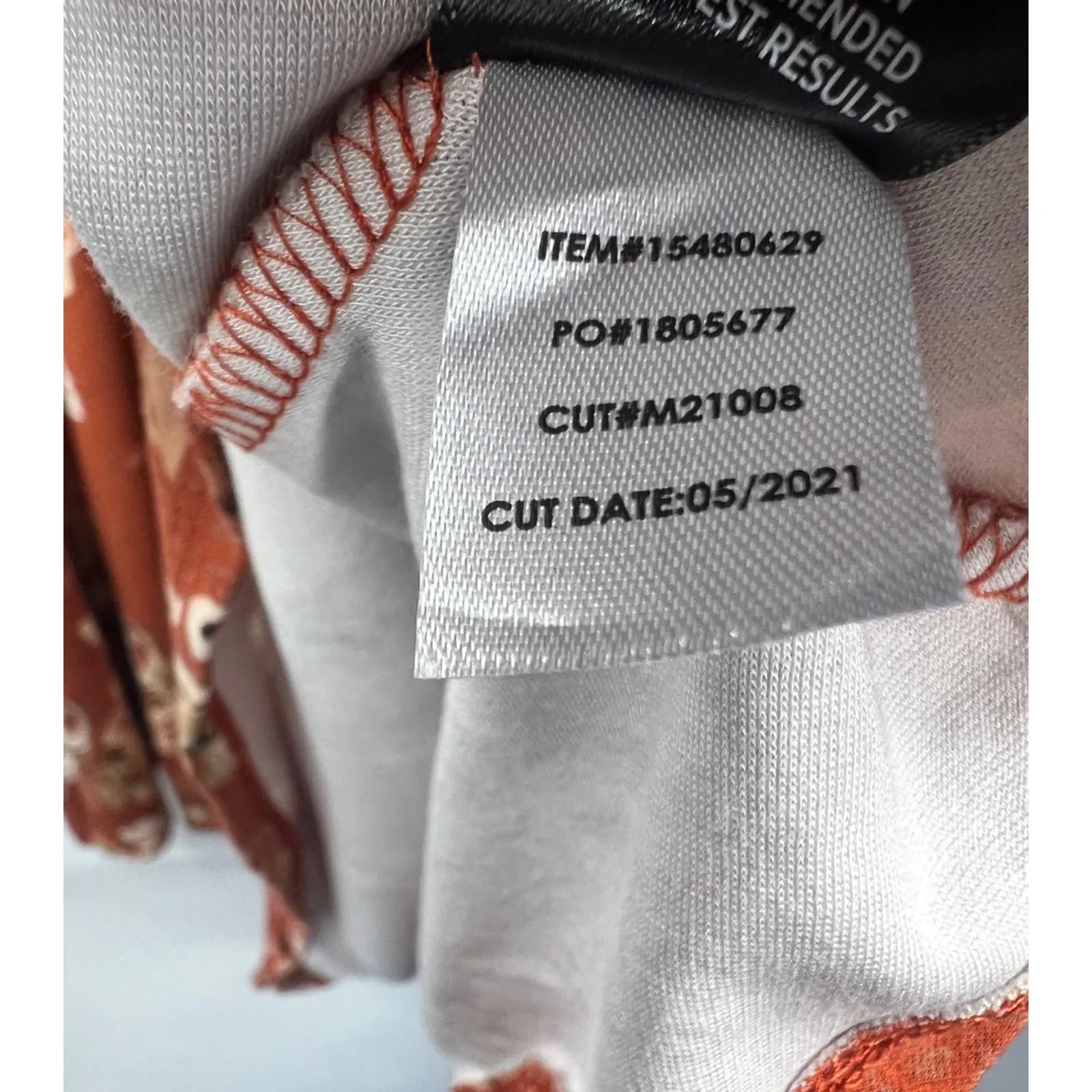 Torrid Off‎ The Shoulder Skater Dress Luxe Ponte Rusty Brown Floral 2X - Image 5