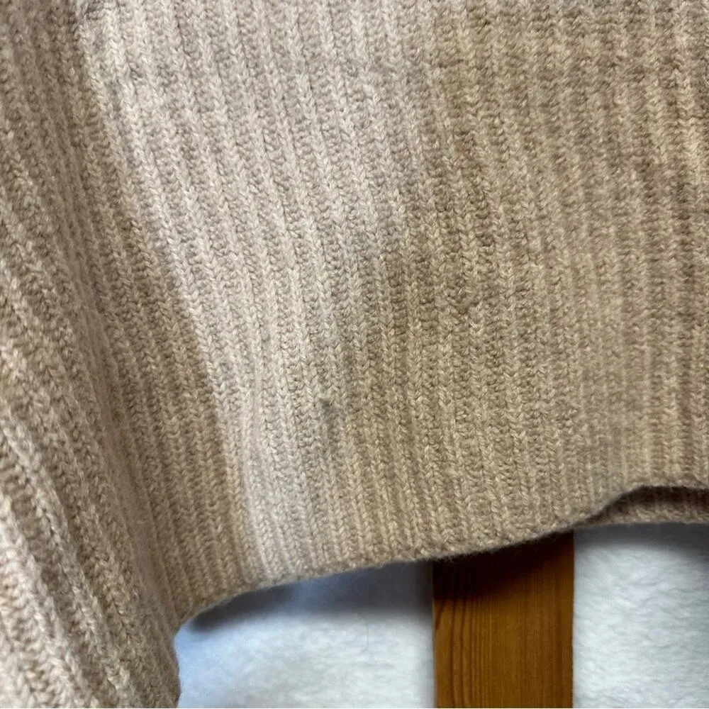 Aritzia Babaton Guell Wool‎ Long Sleeve Turtleneck Cropped Sweater Size XS - Image 9