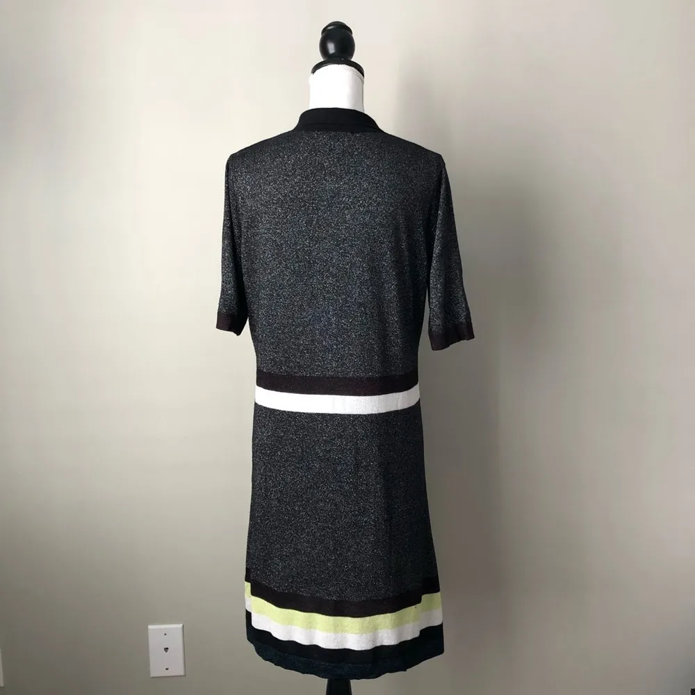 Ted Baker mid length collared sweater dress size 4 - Image 5
