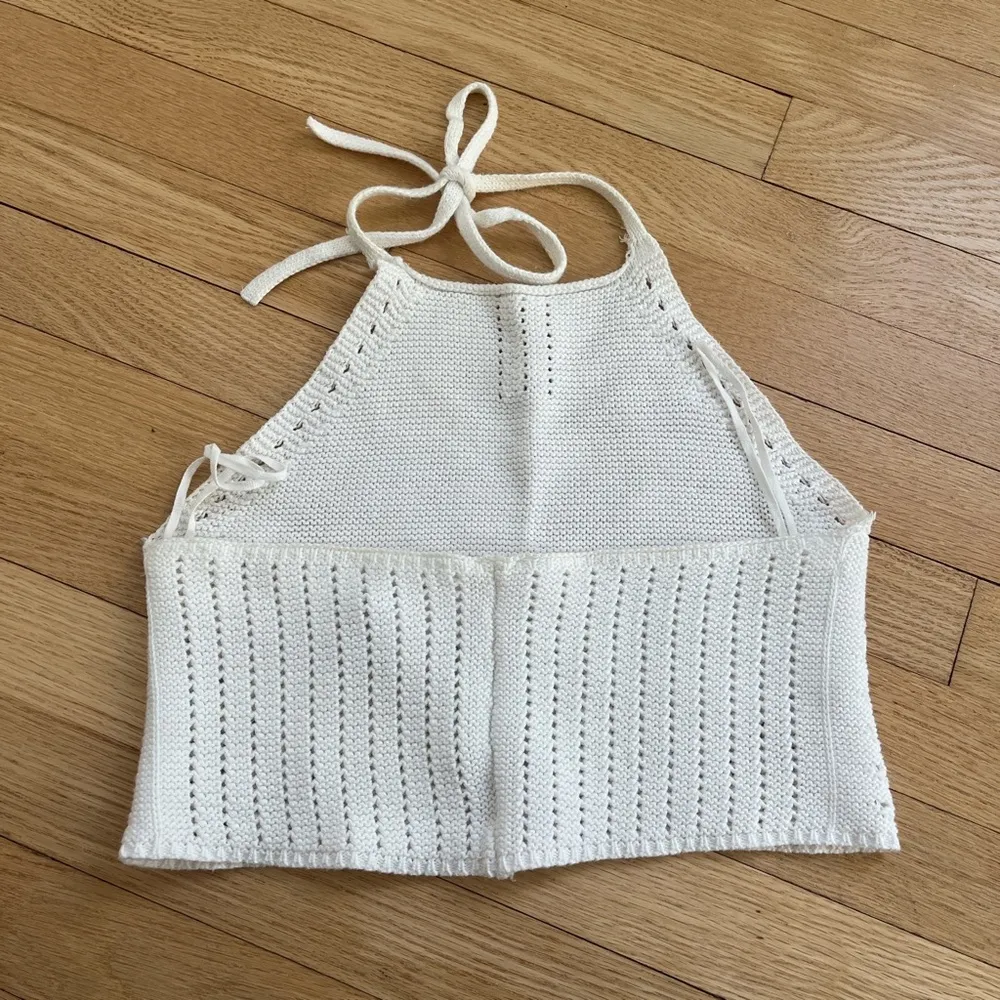 Garage Halter Top
Crochet 
Size small
Minimal staining - Image 3