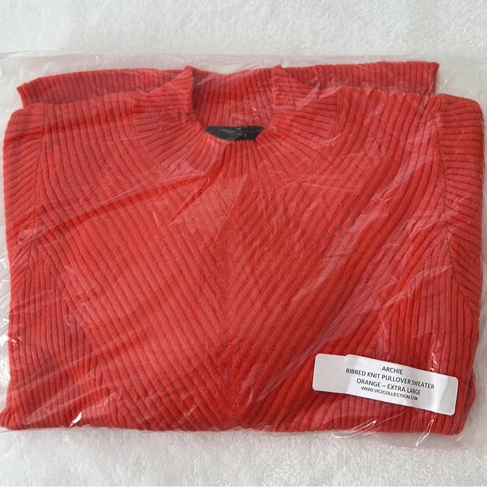 VICI  | Archie Ribbed Knit Pullover Sweater - Image 4