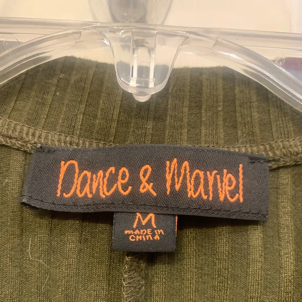 Dance & Marvel Ribbed Hunter Green Fringe Sleeveless Midi Med. Dress.    1145 - Image 7